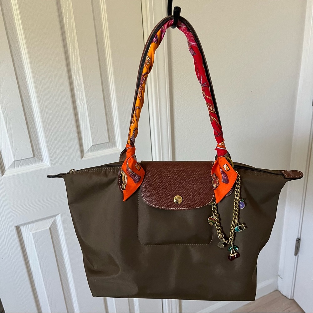 Le Pliage Shoulder Tote Bag - Medium